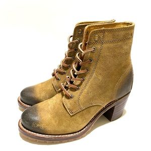 Frye Sabrina 6G Leather Ankle Boots 6.5